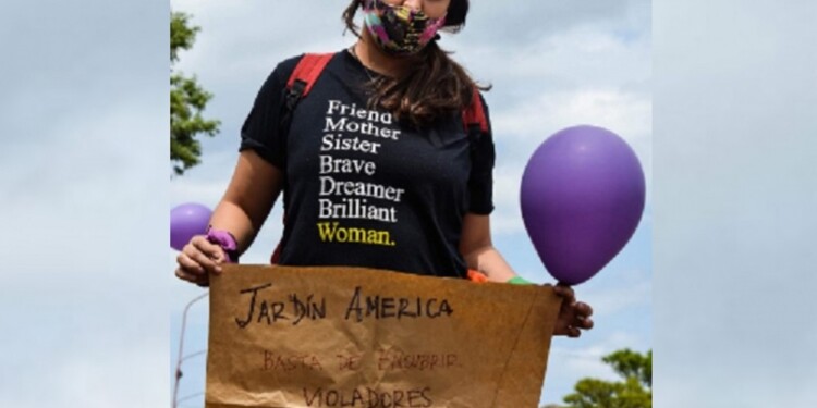 APOYO EN PUERTO RICO. En esta localidad acompañaron a la víctima públicamente.