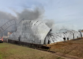 Aguardan pericias para esclarecer el incendio en el depósito de Aduana