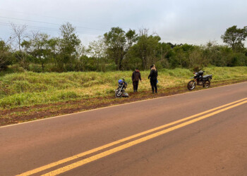 Un joven resultó herido tras despistar con la moto
