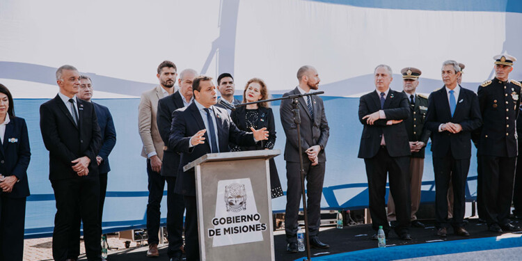 Oberá fue sede del acto oficial por el Día de la Independencia
