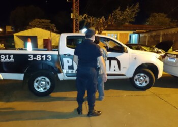 Fue detenido por amenazar de muerte a dos personas