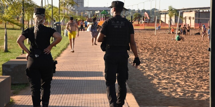 CONCURRIDO BALNEARIO. El caso es investigado por la comisaría Décima.