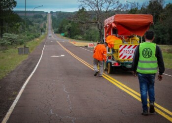 Mejoran la señalización de las rutas 4 y 103