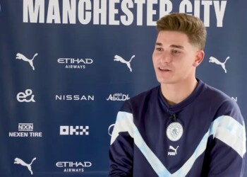 “Quiero dejar mi sello como Agüero y Tevez”, afirmó Julián Álvarez