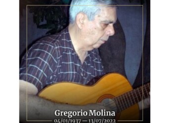 Falleció el cantante y compositor misionero Gregorio Molina