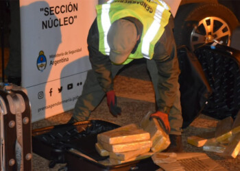 Detienen a tres mujeres que salieron de Iguazú con 58 kilos de marihuana