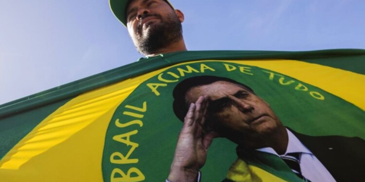 Brasileños protestan por una mayor flexibilización del uso de armas de fuego. Foto: EFE