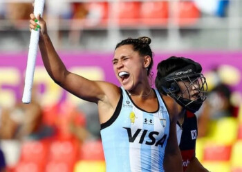 Las Leonas golearon en su debut de la Copa del Mundo