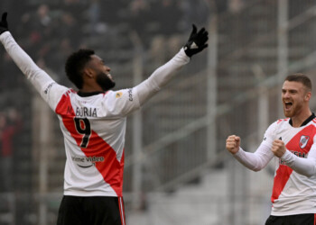 Una ráfaga le bastó a River para golear a Aldosivi por la Liga Profesional