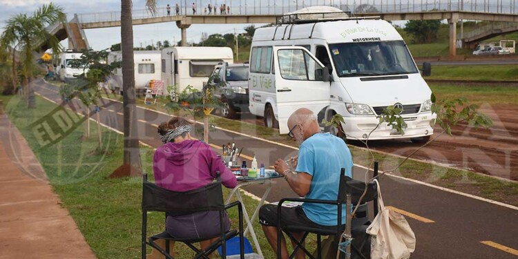 Vacaciones de invierno: estalló el turismo motorhome en Misiones