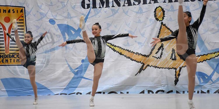 Galería: la gimnasia aeróbica, de fiesta en Posadas