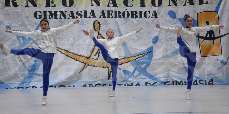 Galería: la gimnasia aeróbica, de fiesta en Posadas