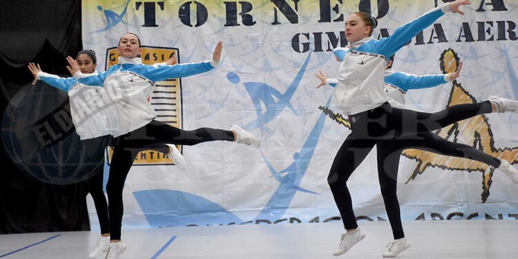 Galería: la gimnasia aeróbica, de fiesta en Posadas