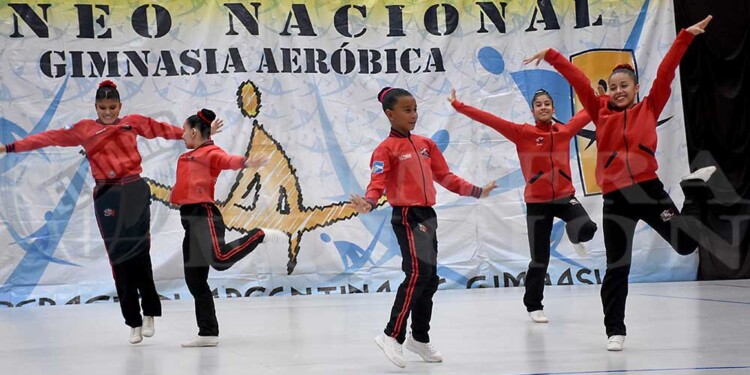 Galería: la gimnasia aeróbica, de fiesta en Posadas