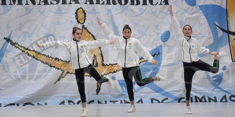 Galería: la gimnasia aeróbica, de fiesta en Posadas