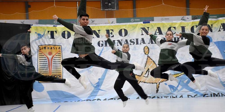 Galería: la gimnasia aeróbica, de fiesta en Posadas
