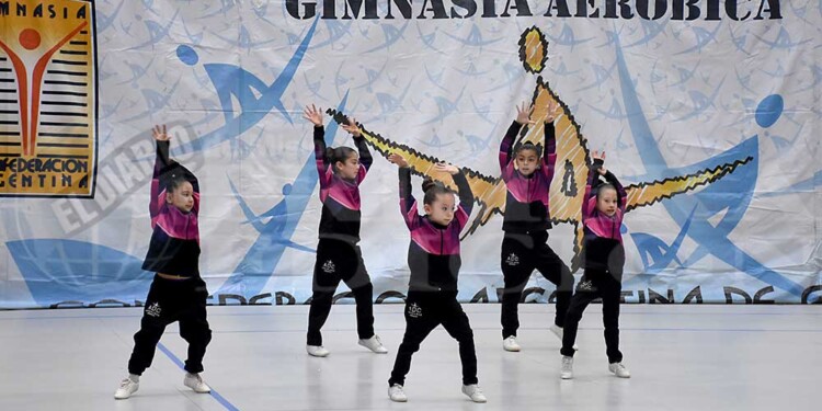 Galería: la gimnasia aeróbica, de fiesta en Posadas