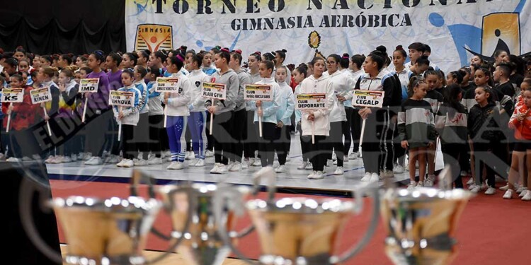 Galería: la gimnasia aeróbica, de fiesta en Posadas