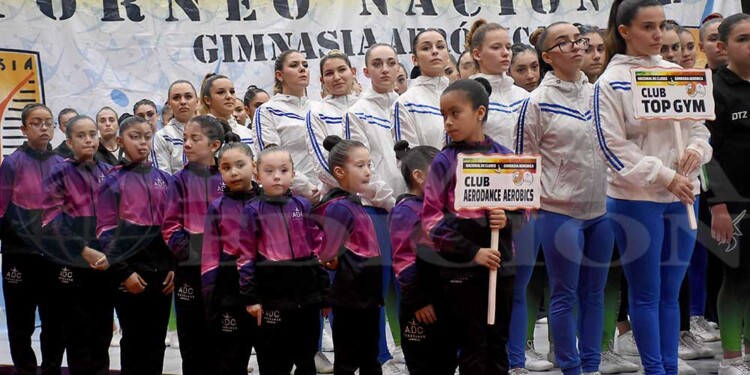 Galería: la gimnasia aeróbica, de fiesta en Posadas