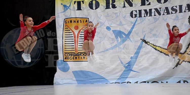 Galería: la gimnasia aeróbica, de fiesta en Posadas