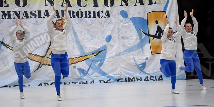 Galería: la gimnasia aeróbica, de fiesta en Posadas