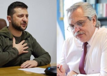 Fernández dialogó con Zelenski y ratificó el rechazo de la Argentina a la invasión rusa