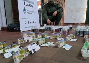 Frenan contrabando de anabólicos y suplementos en El Arco