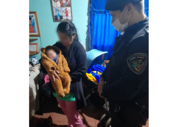 Sargento salvó la vida de un bebé gracias a maniobras de reanimación