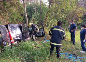 Un hombre despistó en Oberá y debió ser hospitalizado