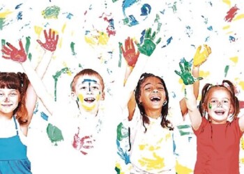 Los niños y sus colores