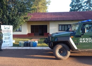 Incautaron casi 300 litros de nafta de contrabando