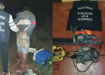 Robó elementos de carpintería y terminó tras las rejas