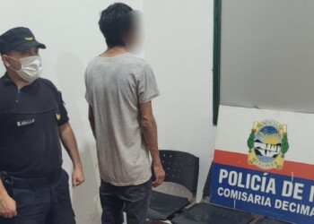 Ocasionó disturbios en la casa de su expareja y terminó detenido