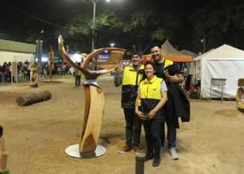 Mención especial para alumnos de la FAyD en la Bienal de Chaco