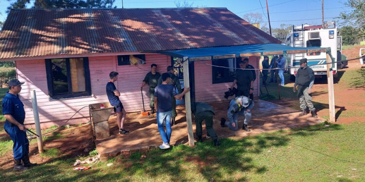 AL IGUAL QUE EN 2010. Esta vez se cubrió un perímetro mayor. Fue ayer en un exdestacamento policial de Dos de Mayo.