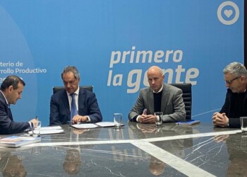 Herrera Ahuad y Scioli acordaron comenzar el Ahora Canasta desde agosto