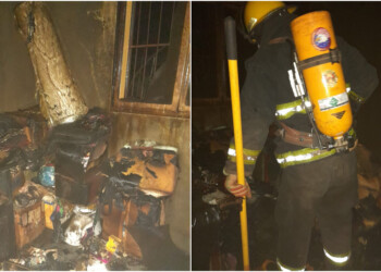 Investigan si un incendio intencional consumió una casa en Oberá