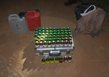 Iban hacia la costa del río con más de diez litros de ketamina