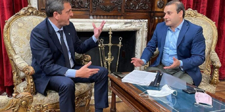 CERCANOS. Desde el Gobierno provincial remarcaron que la llegada de Massa “nos genera alguna expectativa porque lo conocemos”.