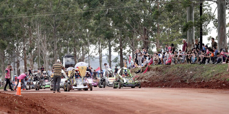 NO FALTÓ NADIE. Hubo muchos pilotos y un gran marco de público.