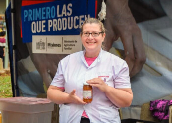 La chacra de “Moni” Rutke produce variedad de productos misioneros