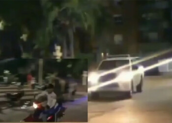 Joven misionero causó temor en las calles de Corrientes a bordo de su motocicleta