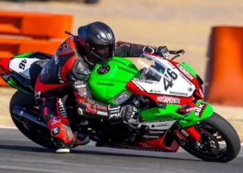 Motociclismo: la tierra roja dejó su marca