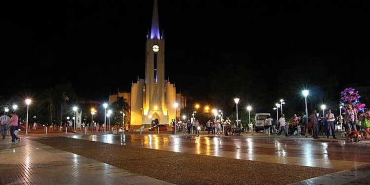 BAJA. La cantidad de visitantes no es la esperada en Oberá hasta el momento (Archivo)