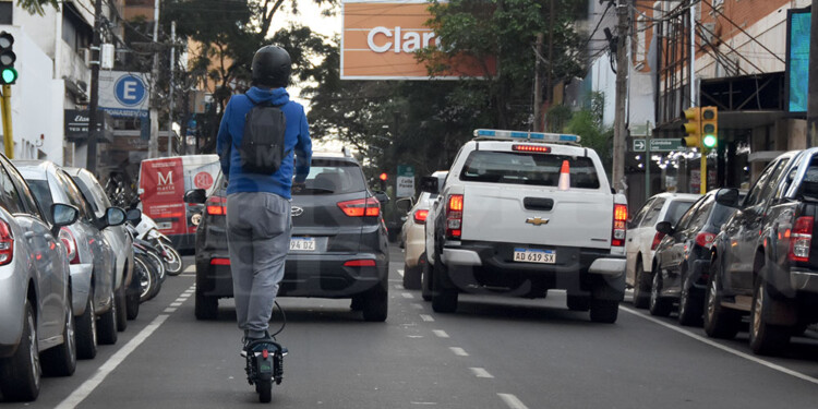 Alrededor de más de 500 usuarios circulan en el casco urbano de Posadas.