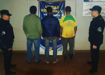 Detuvieron a tres hombres que poseían armas de fuego