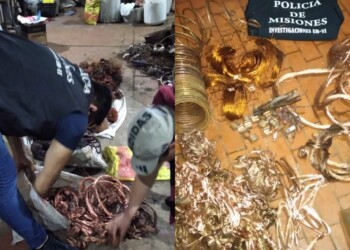 En distintos procedimientos recuperaron elementos robados