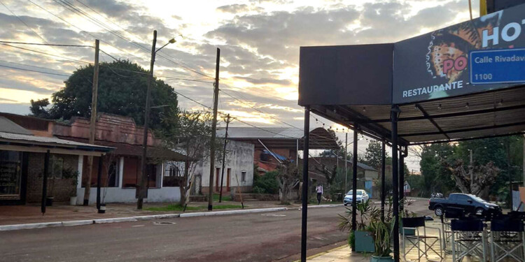 ZONA PROHIBIDA. La reglamentación genera”más inconvenientes que soluciones” sobre todo a las empresas de servicios de la zona.