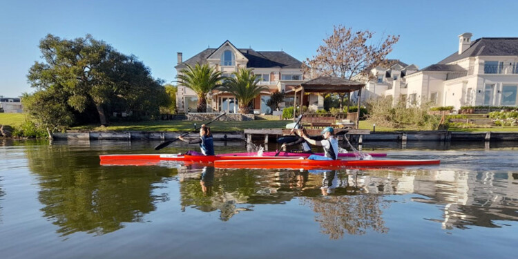 EN ENTRENAMIENTO. Valentina se encuentra en Tigre, donde sigue preparándose para viajar al Mundial.