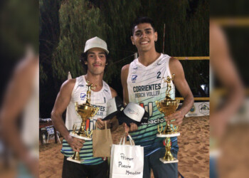 Beach Voley: Bogarín y Medina se adueñaron de la cancha